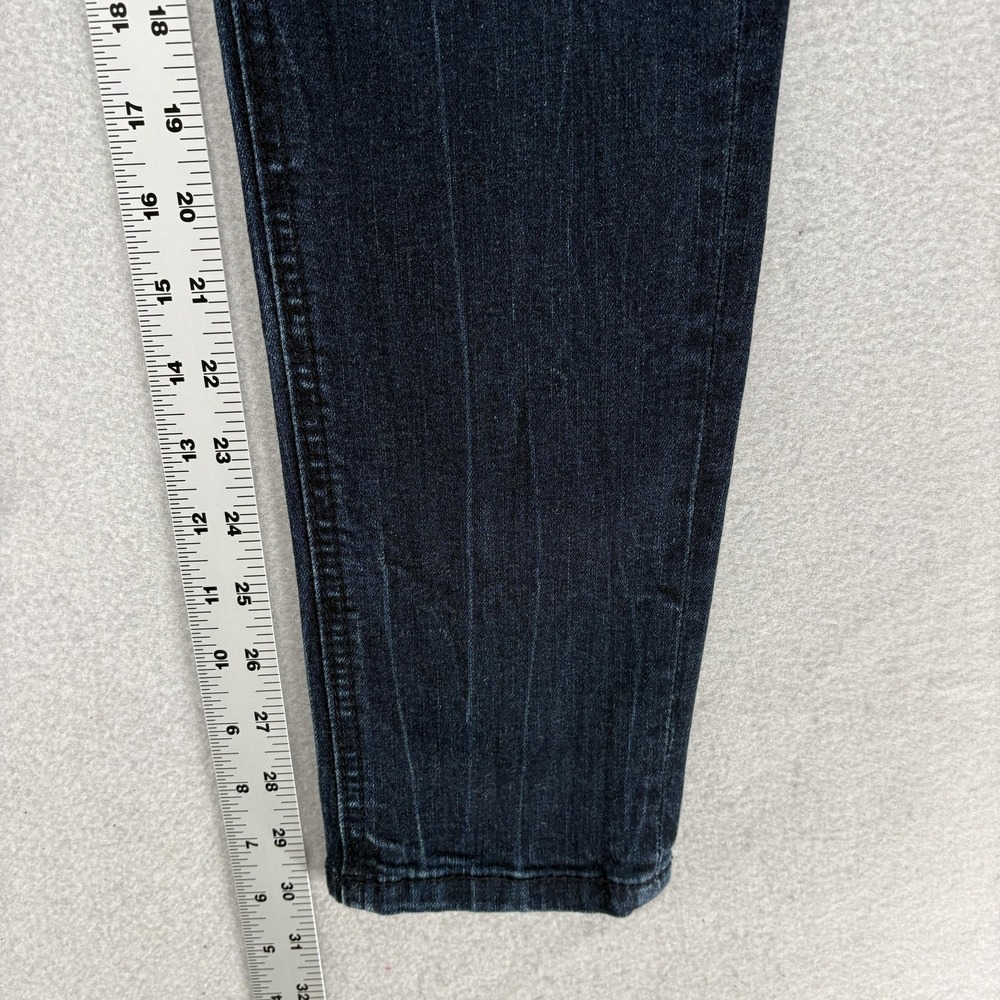 Miss Me Signature Skinny Jeans Womens 26 Blue Dark Wash Mid Rise Stretch Denim - Picture 10 of 14